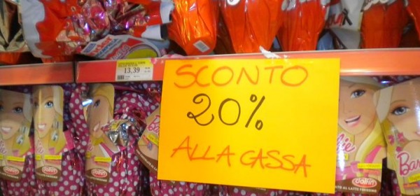 uova di pasqua sconto