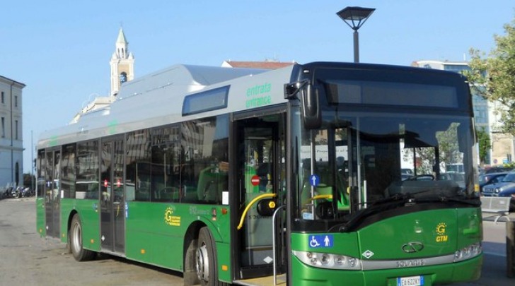 Un bus della Gtm